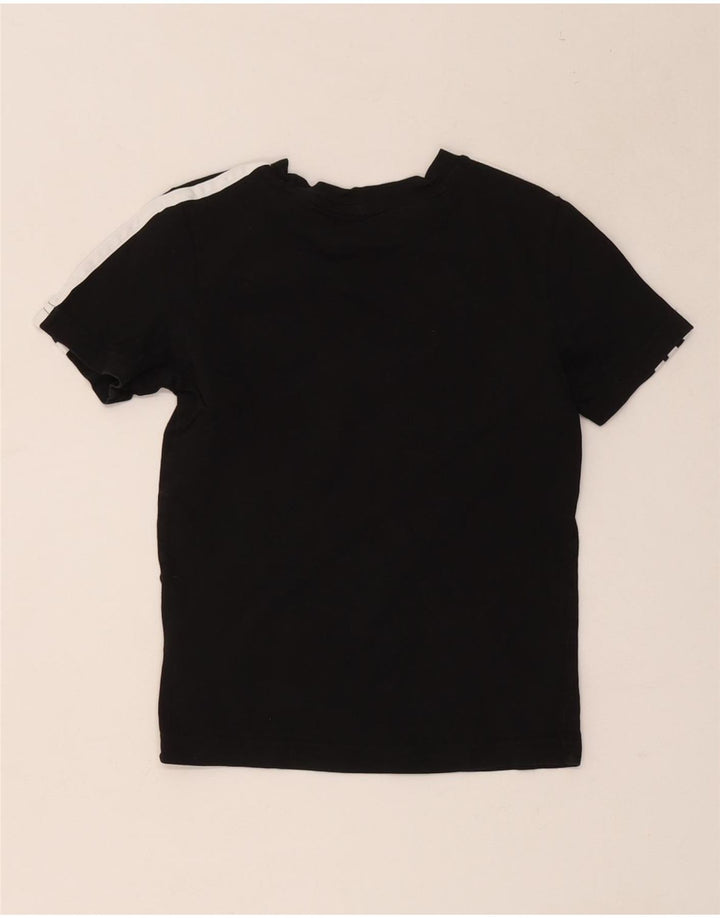 T-shirt Adidas da ragazzo Top 7-8 anni in cotone nero