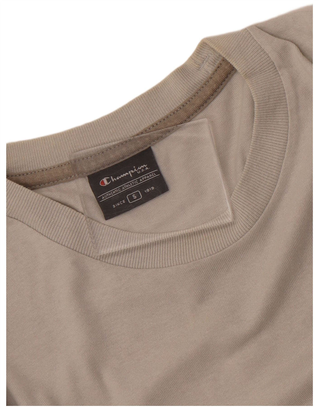 T-shirt grafica da uomo Champion Top piccola grigia