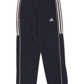 Pantaloni della tuta da ragazzo Adidas 13-14 anni in poliestere blu navy