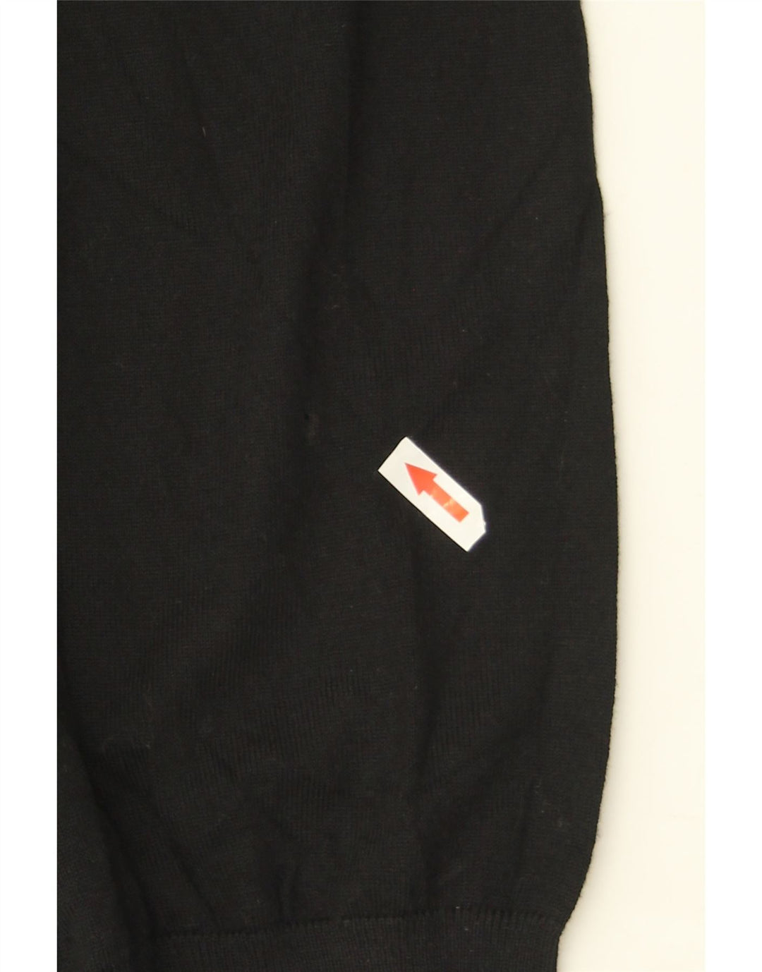 Maglione da uomo con scollo a V Marks & Spencer 2XL lana merino nera