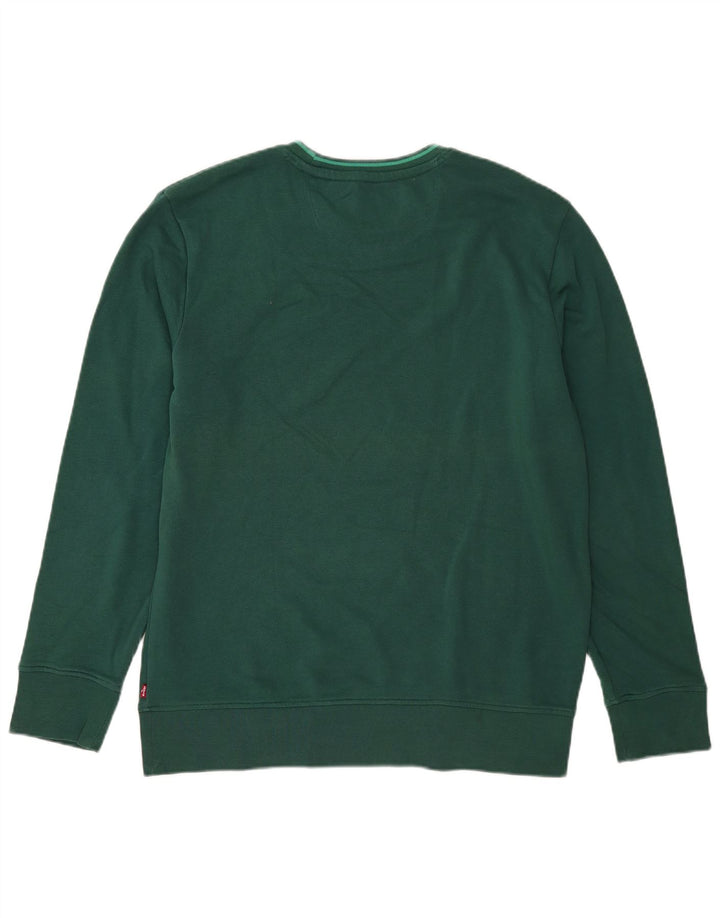 Felpa da uomo Levi's Jumper XL in cotone verde