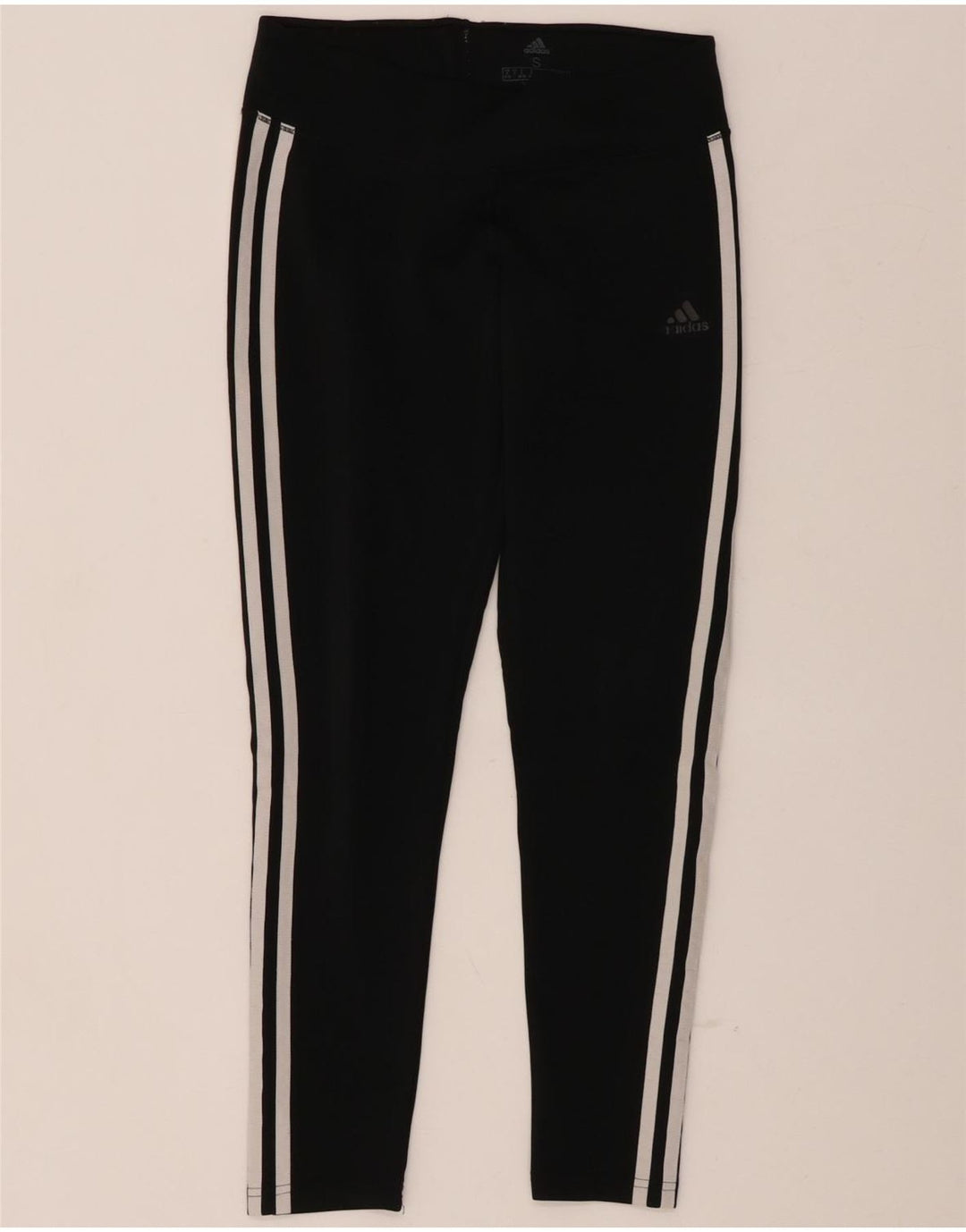 Leggings Climalite da donna ADIDAS UK 8/10 Small Poliestere nero