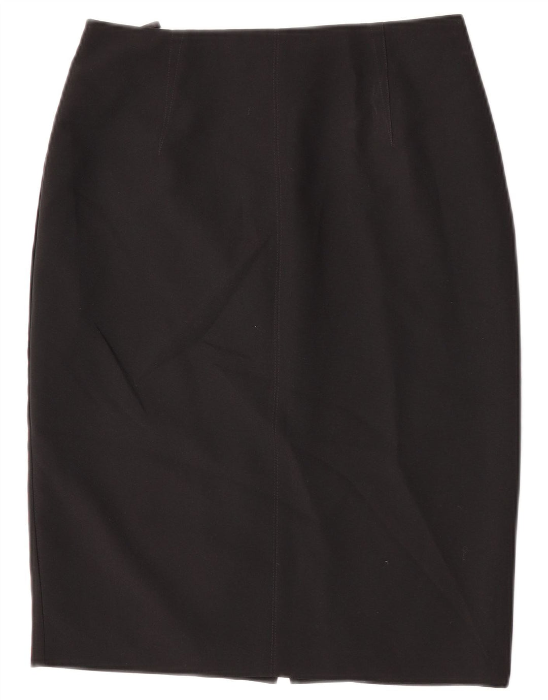 Gonna a tubino da donna Marks & Spencer UK 8 piccola W27 poliestere nero