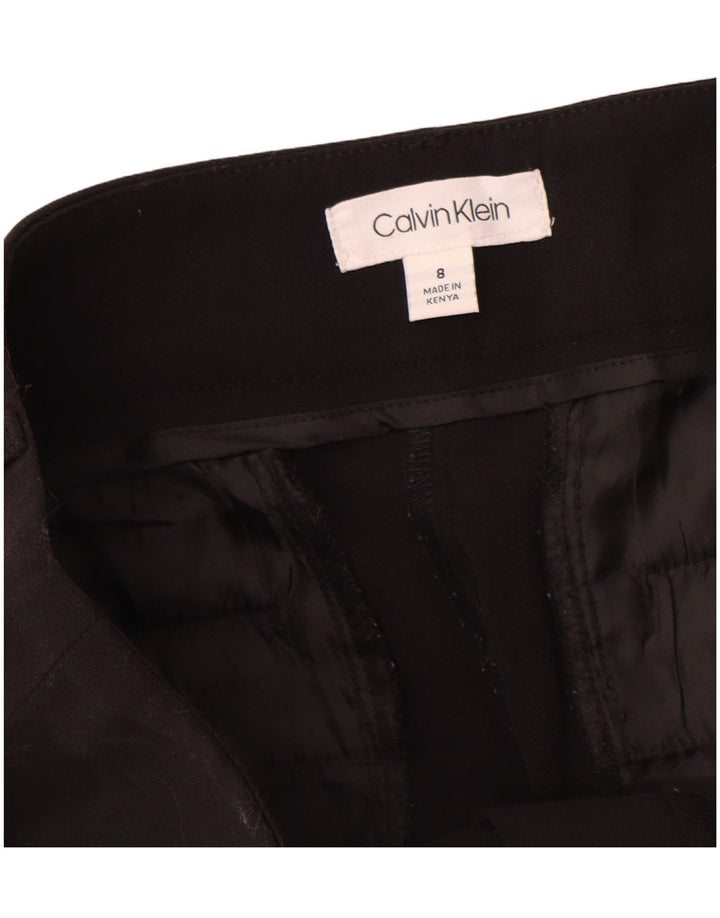 Pantaloni casual Bootcut da donna Calvin Klein US 8 Medium W28 L32 Neri