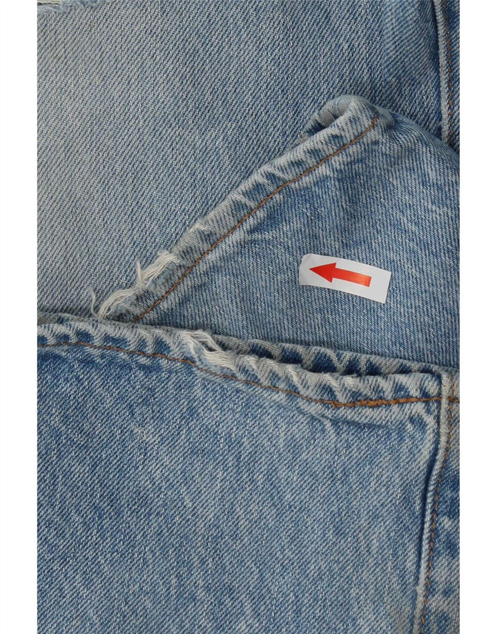 Jeans slim invecchiati da uomo Levi's W36 L34 cotone blu