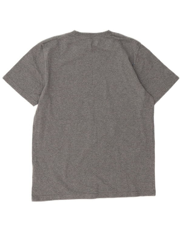 T-shirt grafica da uomo Carhartt Top in cotone grigio medio