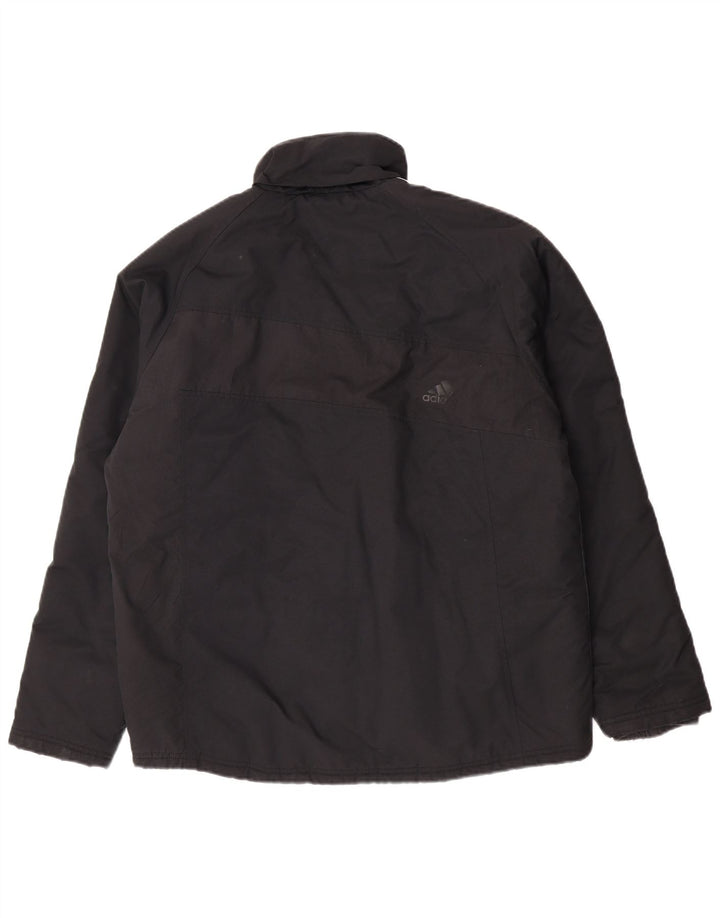 Giacca a vento da uomo Adidas UK 38 media nera in poliammide