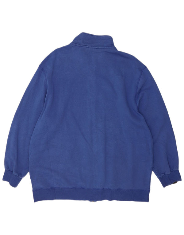 Giacca da ginnastica grafica da uomo Puma 2XL cotone blu