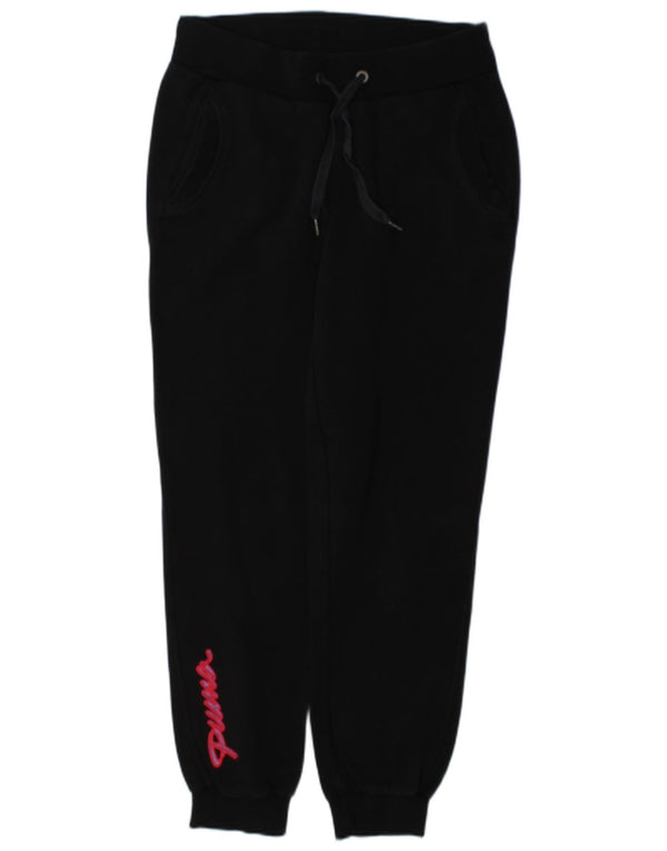 Pantaloni da tuta con grafica da donna Puma Joggers UK 12 Medium Nero