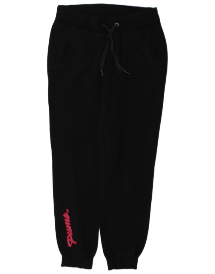 Pantaloni da tuta con grafica da donna Puma Joggers UK 12 Medium Nero