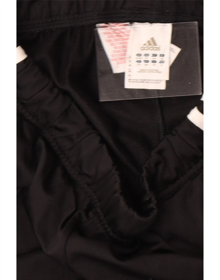 Pantaloni della tuta da ragazzo Adidas 15-16 anni in poliestere nero