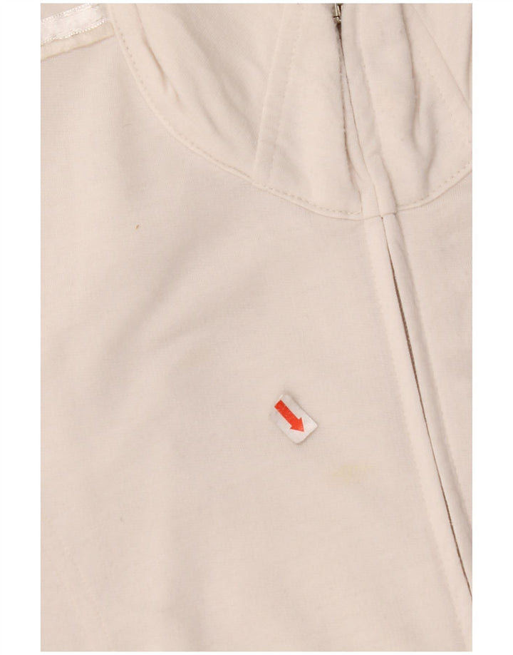 CHAMPION Giacca da tuta da donna Easy Fit UK 16 Large Poliestere bianco