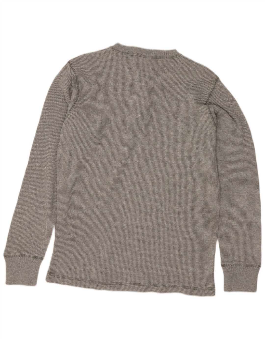 Levi's Maglia da uomo a maniche lunghe in cotone grigio medio