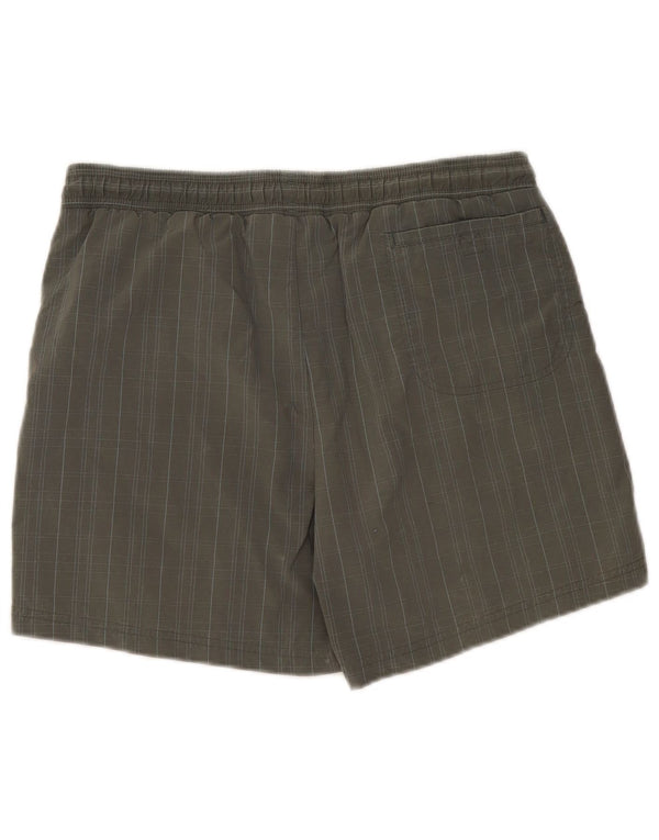 Pantaloncini da bagno da uomo Adidas Small Khaki Check