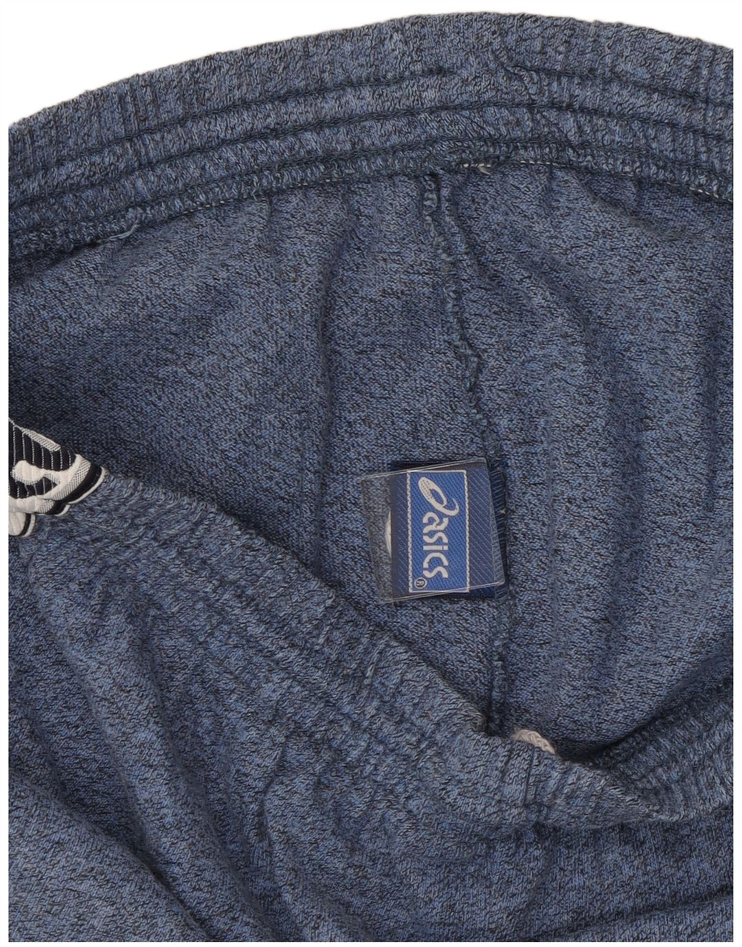 Pantaloncini sportivi con grafica ASICS da uomo XL in cotone screziato blu