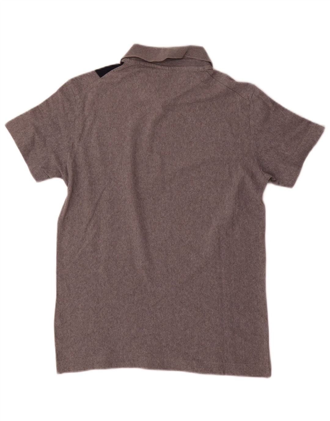 Polo da uomo Bikkembergs piccola in cotone color block grigio