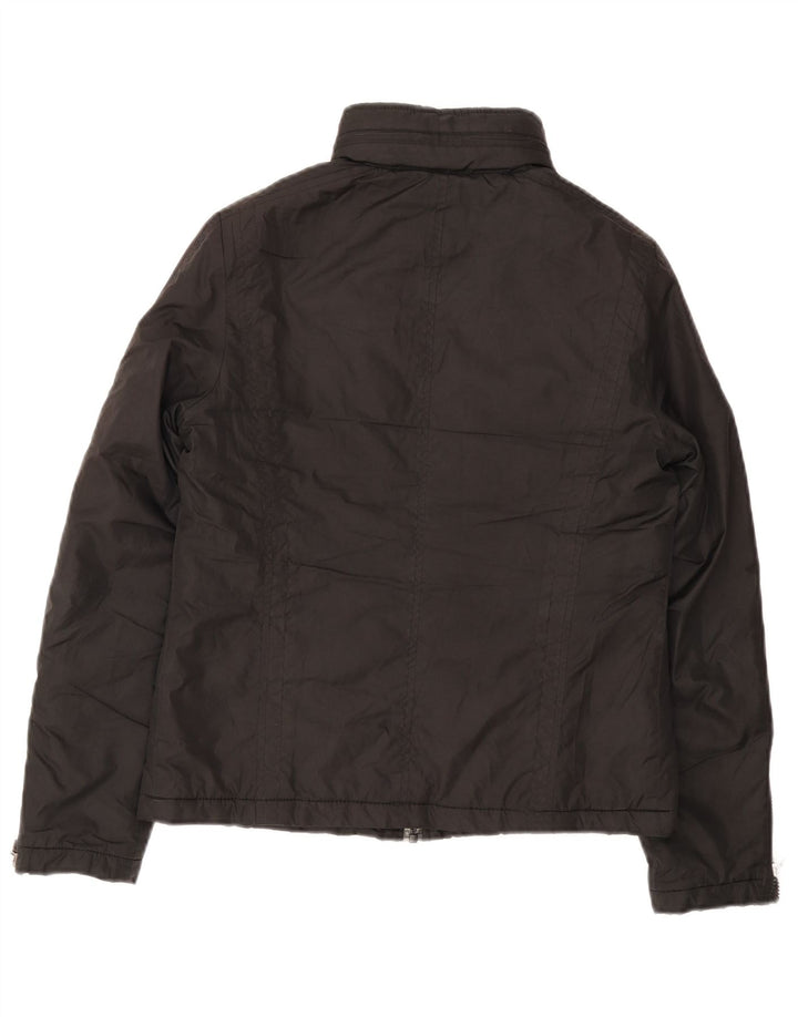 Giacca imbottita da donna Calvin Klein UK 12 poliestere nero medio