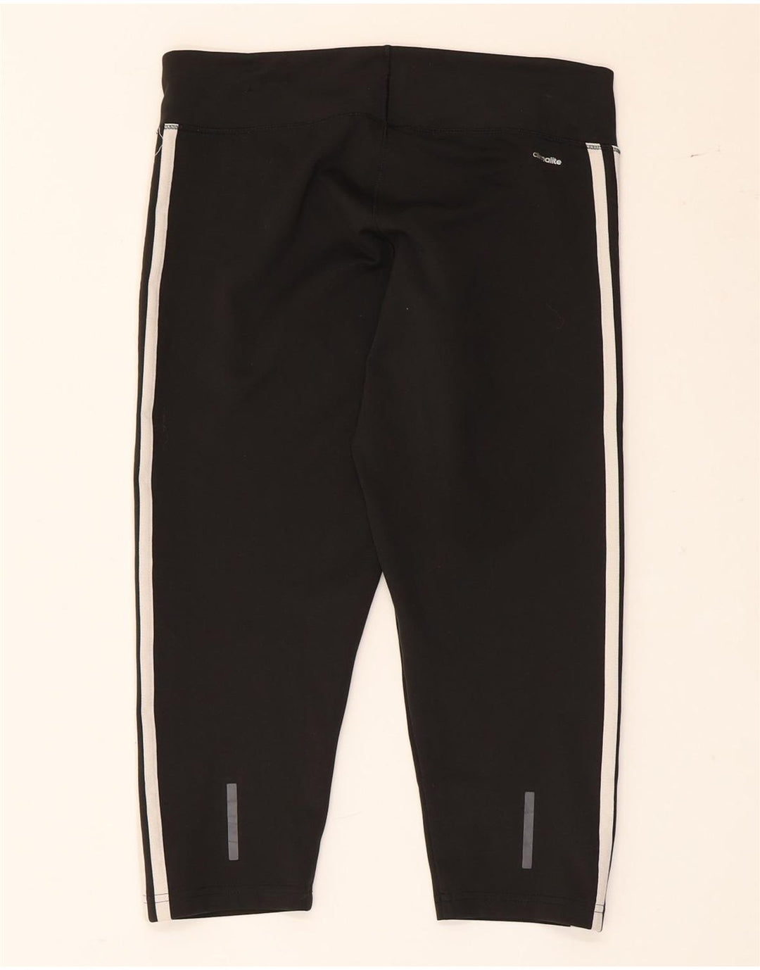 Leggings ADIDAS da donna Climalite Capri UK 12/14 poliestere nero medio