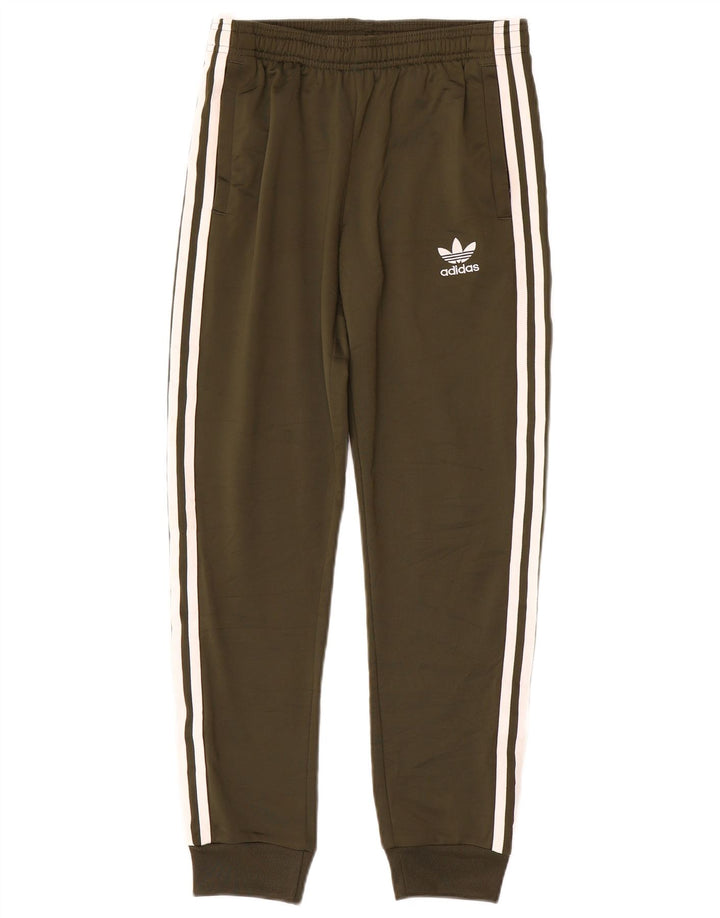 Pantaloni da tuta ADIDAS da ragazzo Joggers 11-12 anni Poliestere kaki