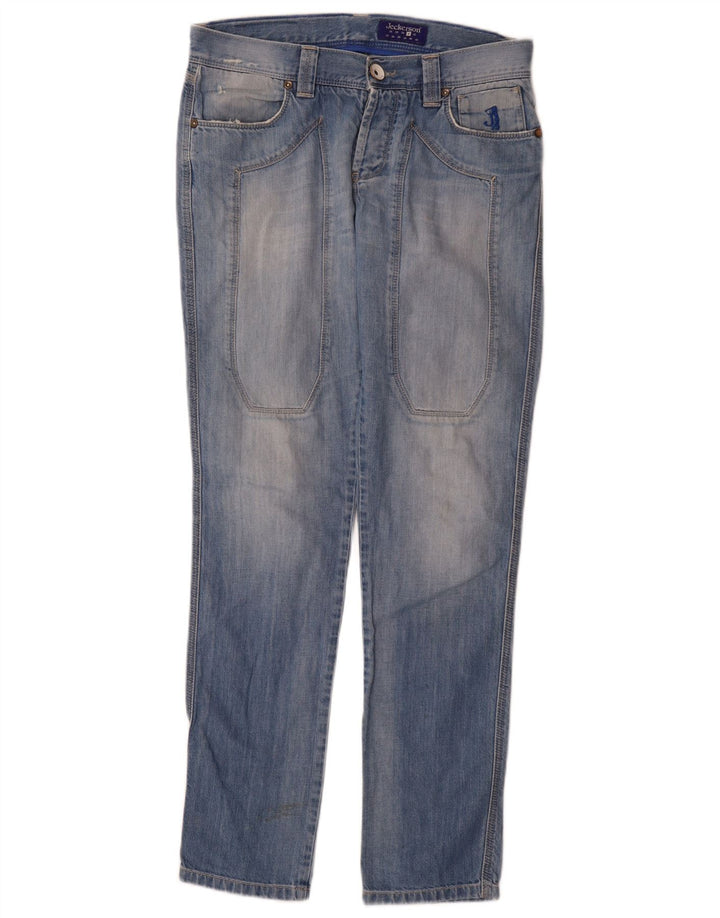 Jeans slim da donna Jeckerson W31 L33 cotone blu