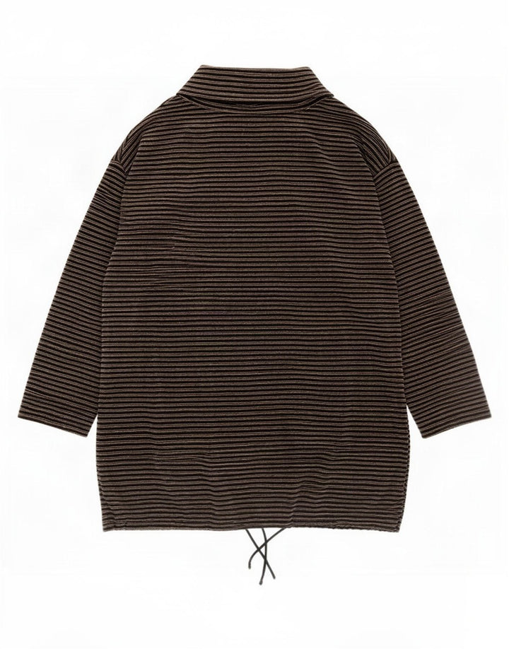 Maglia Donna Marcel Clair Manica Lunga IT 40/42 Medio Nero Gessato