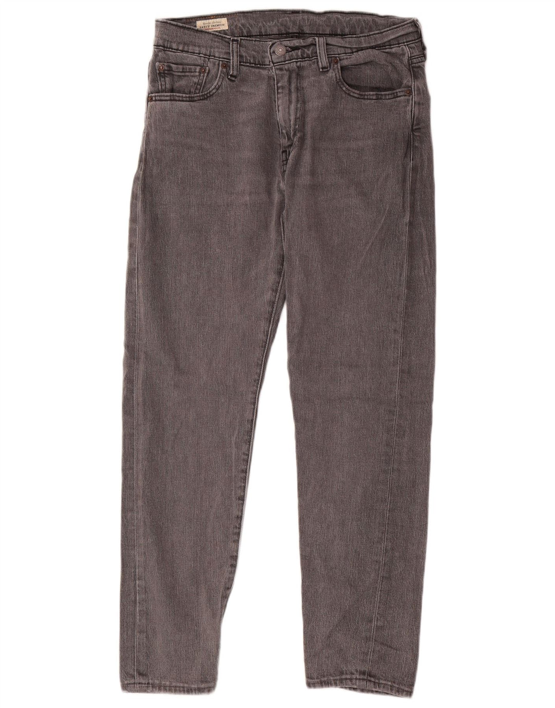 Levi's Uomo 512 Jeans affusolati slim W30 L30 Cotone grigio