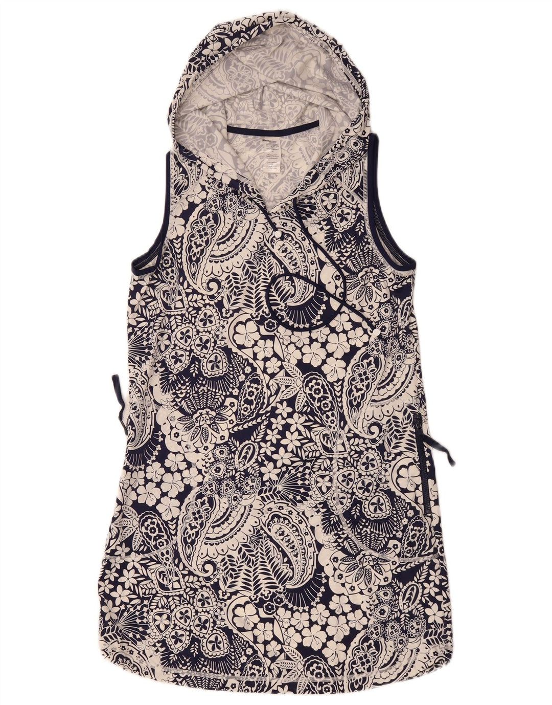 Camicetta senza maniche da donna Tommy Bahama Top UK 10 Small Nylon blu navy