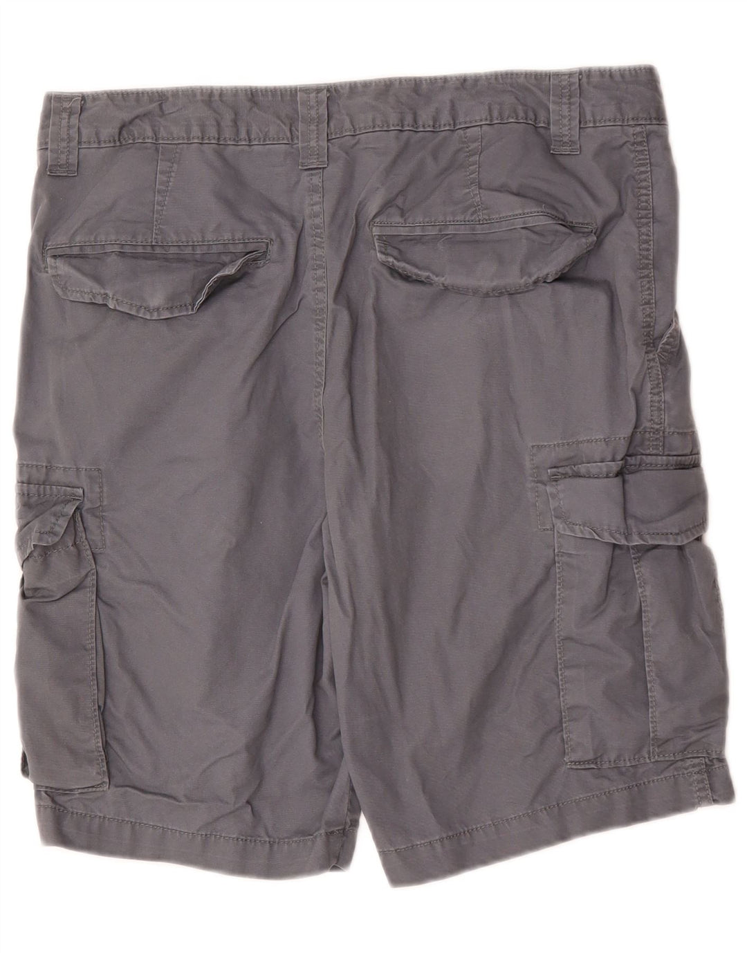 Pantaloncini cargo da uomo Marks & Spencer W34 grandi in cotone grigio
