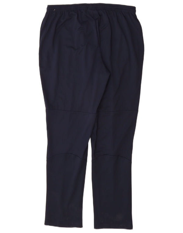 Pantaloni da tuta Nike Dri Fit da uomo XL in poliestere blu navy