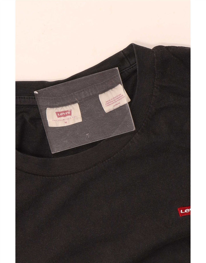 T-shirt da uomo Levi's Top media nera