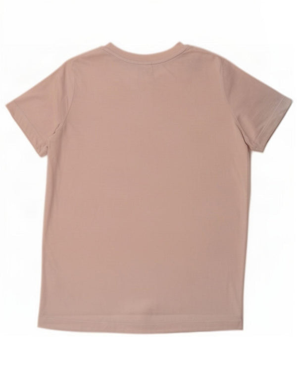 T-shirt grafica a maniche corte da donna Nike UK 14 rosa medio