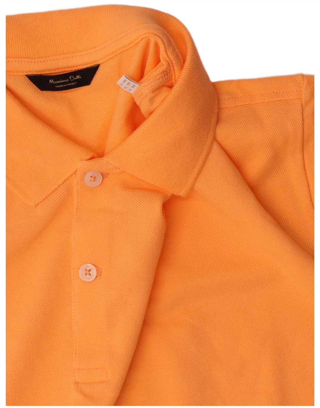 Polo Uomo Massimo Dutti Cotone Arancione Medio