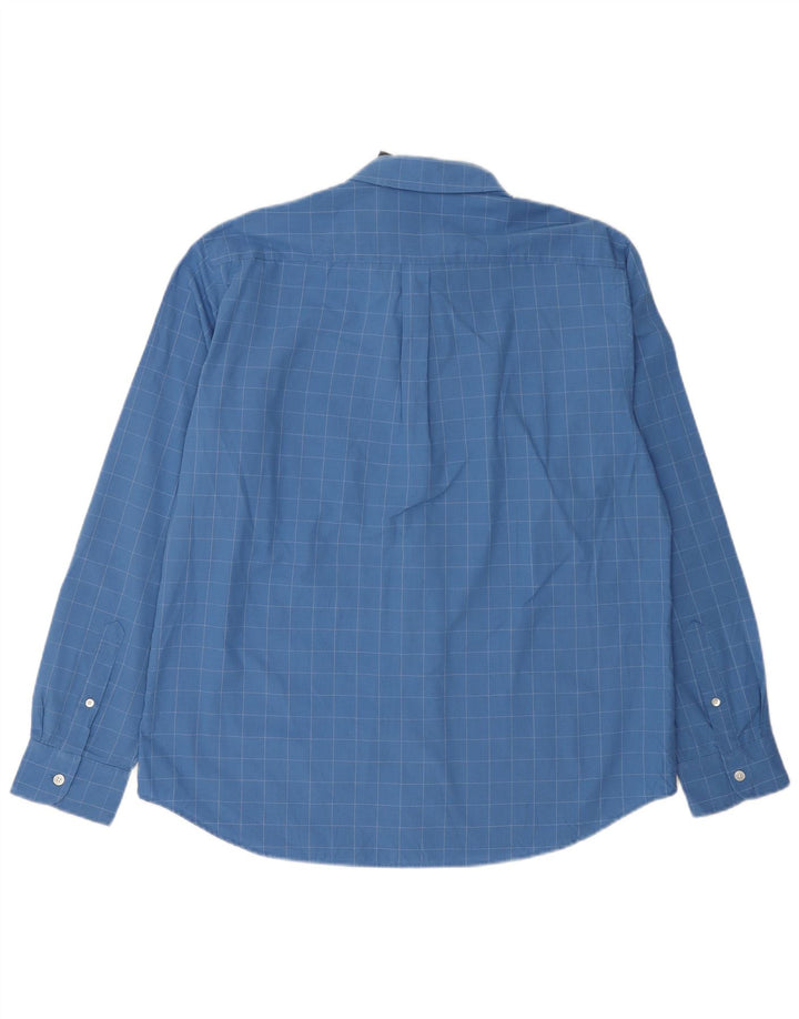 Camicia a quadri da uomo Dockers in cotone a quadri grandi blu