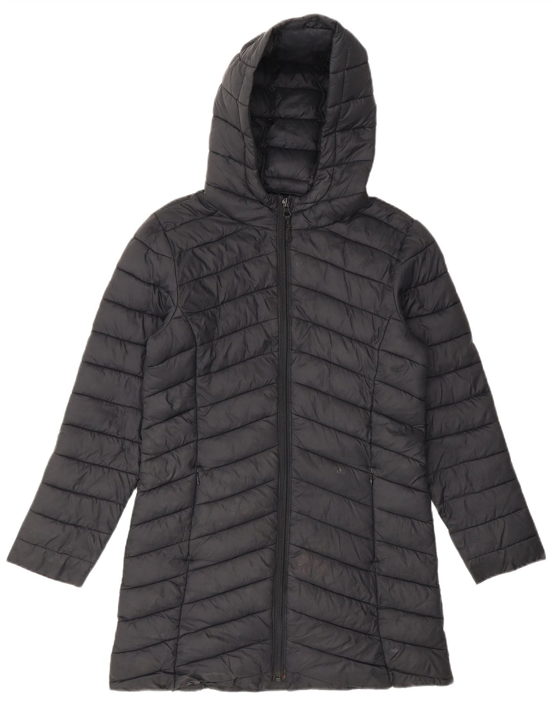 Cappotto imbottito con cappuccio Marks & Spencer per ragazze 10-11 anni in poliammide nero