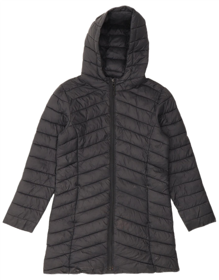Cappotto imbottito con cappuccio Marks & Spencer per ragazze 10-11 anni in poliammide nero