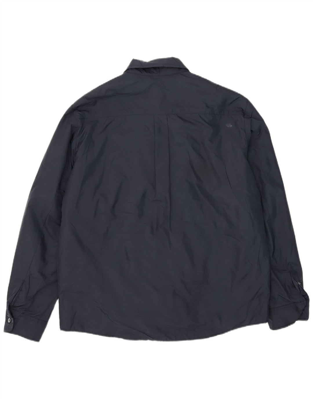 Giacca a vento da uomo Zara UK 42 XL poliestere blu navy
