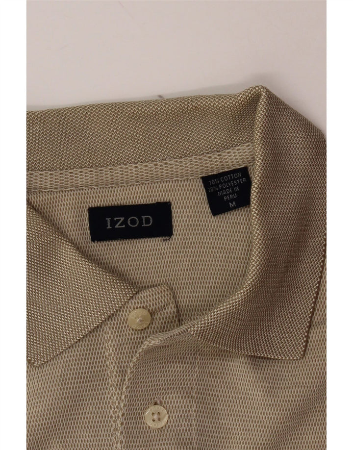 Polo da uomo IZOD in cotone beige medio
