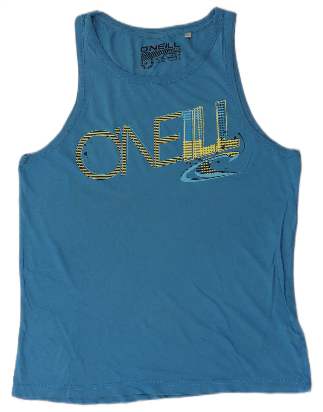 Canotta grafica da uomo con vestibilità regolare O'Neill in cotone blu medio