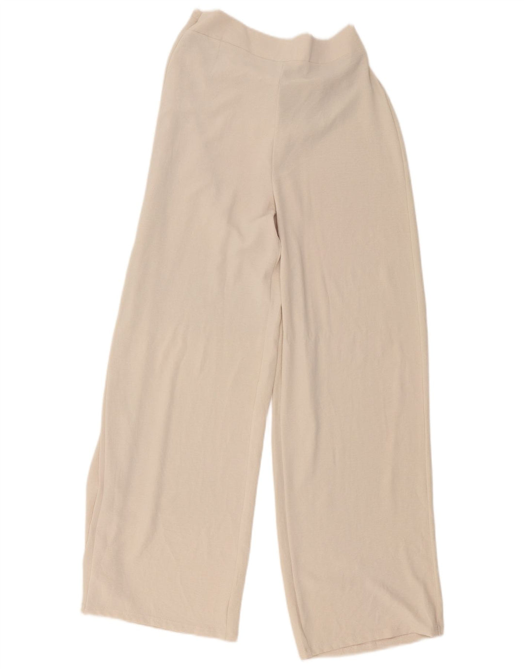 Pantaloni a gamba larga da donna Zara medi W26 L30 poliestere beige