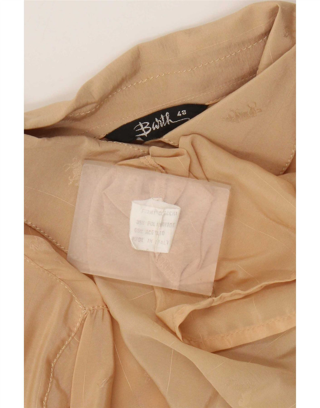 Camicetta a maniche lunghe da donna con motivo astratto Barth IT 42 Beige medio