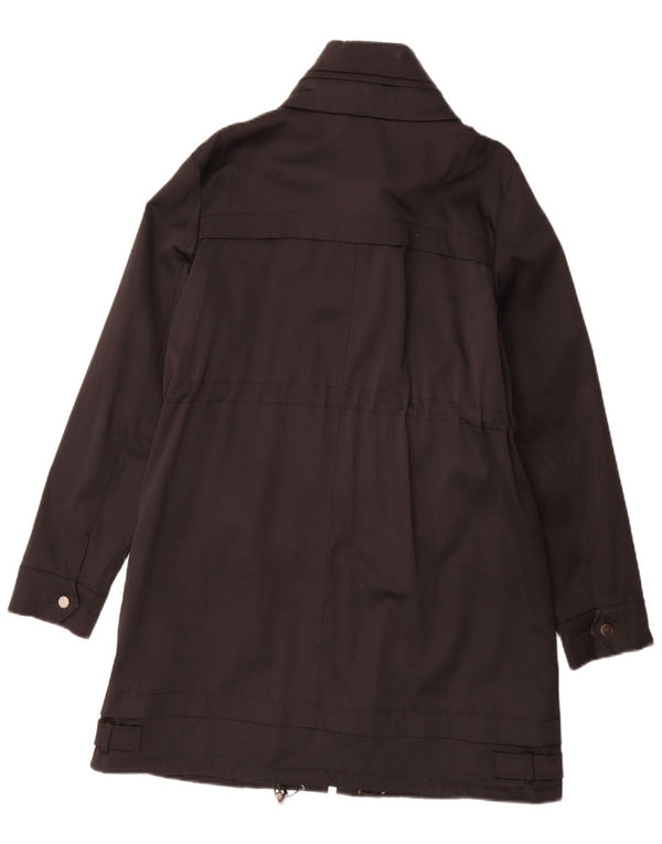 Giacca Parka con cappuccio da donna Zara UK 14 media nera