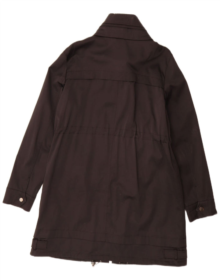 Giacca Parka con cappuccio da donna Zara UK 14 media nera