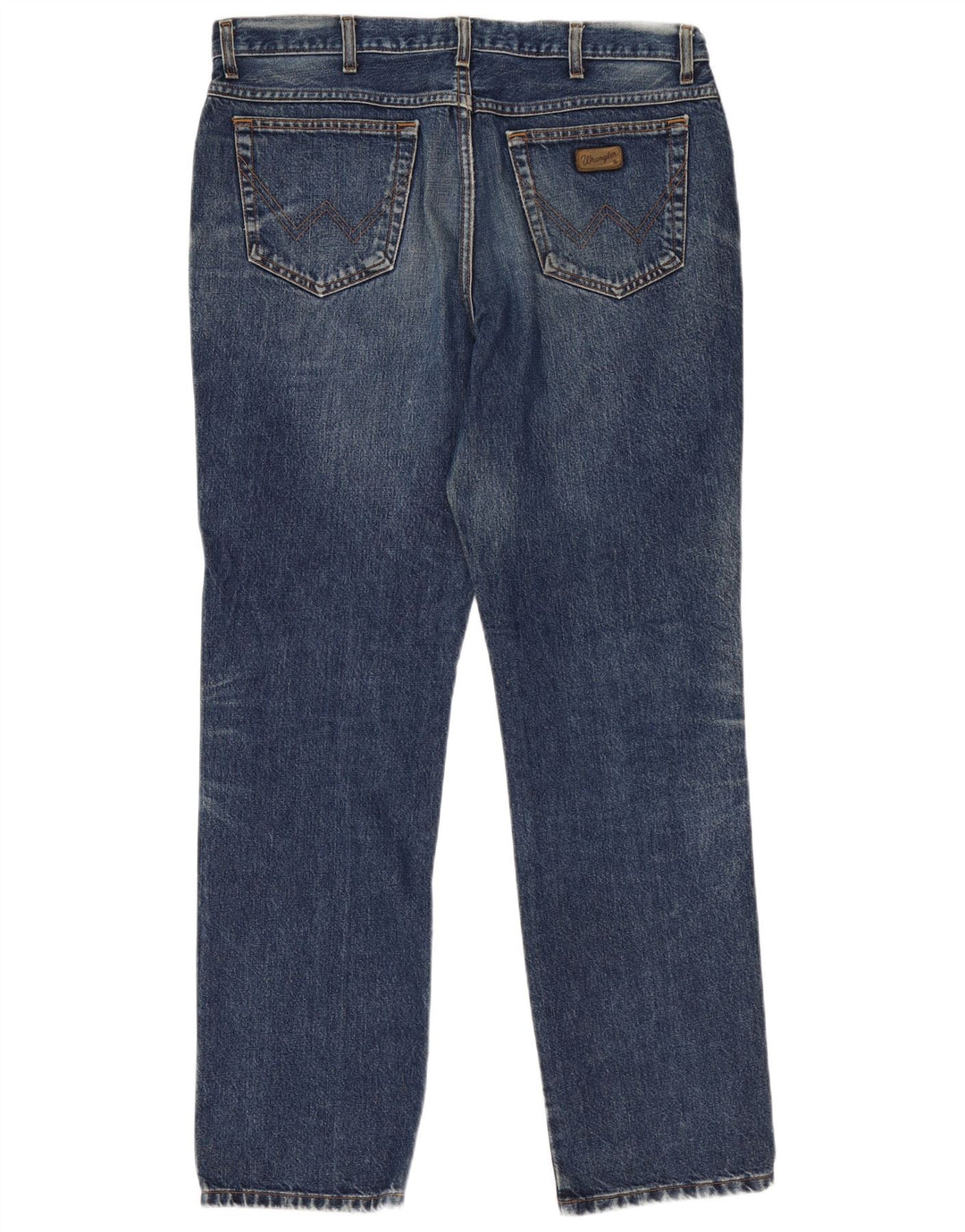 Jeans dritti da uomo Wrangler Texas W38 L34 cotone blu