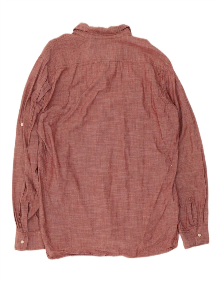 Camicia Levi's Uomo Large Rossa in cotone