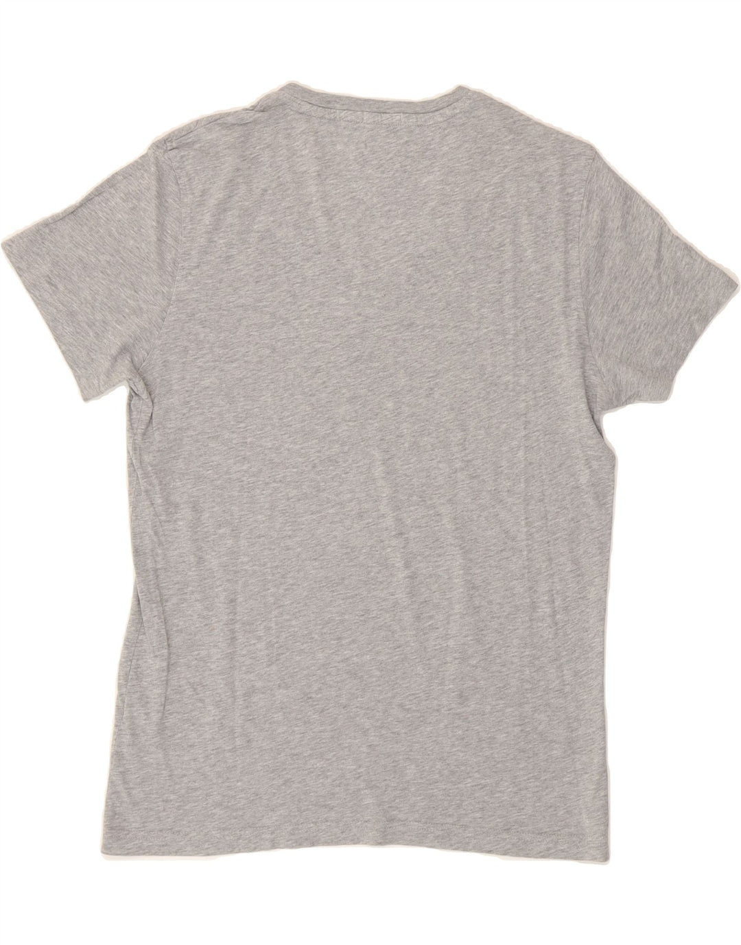 TOMMY HILFIGER Womens T-Shirt Top UK 14 Medium Grey Cotton Vintage Tommy Hilfiger and Second-Hand Tommy Hilfiger from Messina Hembry 