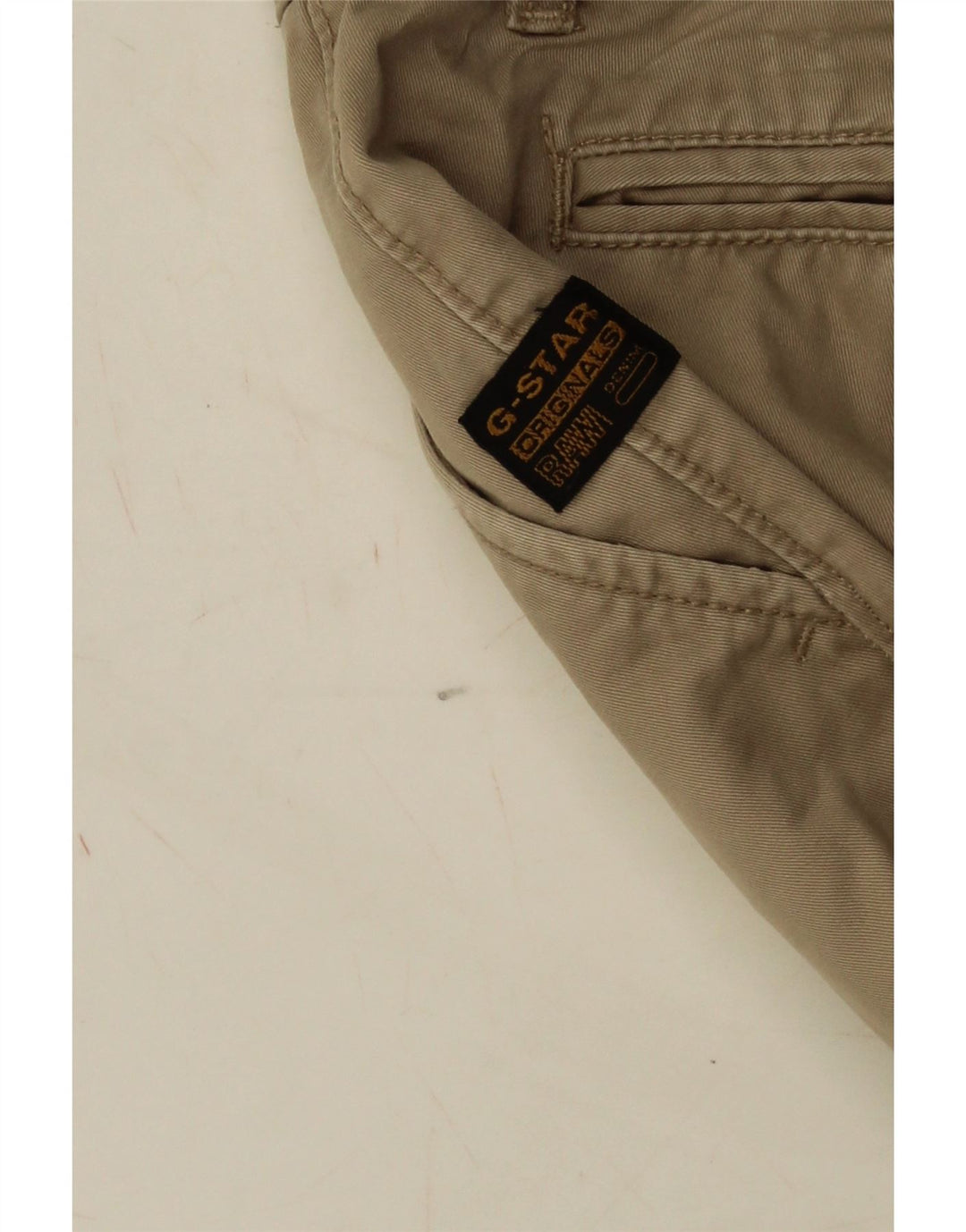 Pantaloni chino dritti da uomo G-Star W32 L33 Beige