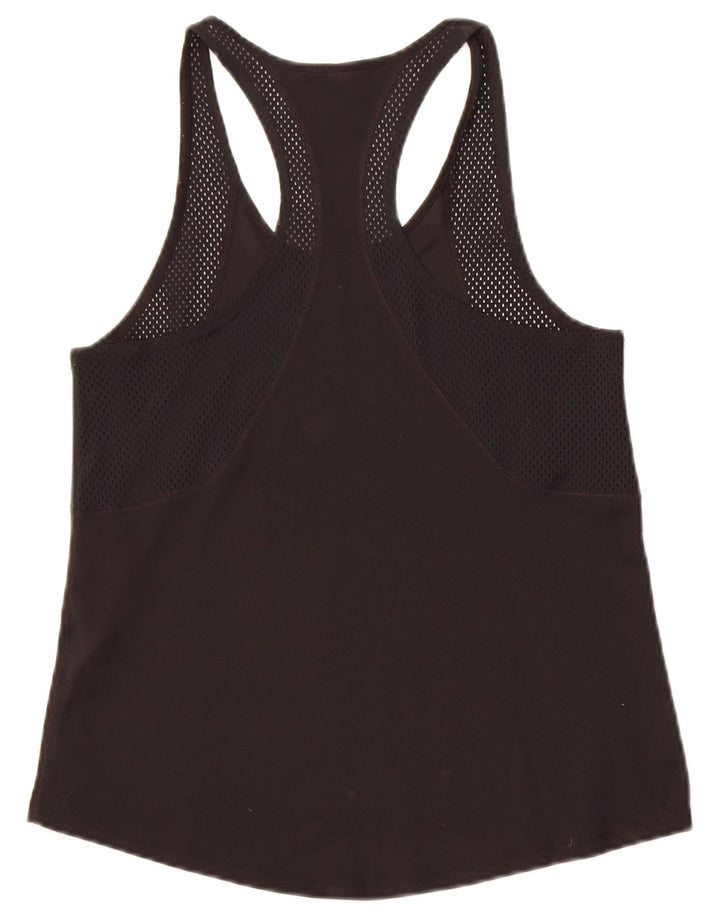 Canotta Nike Dri Fit da donna UK 10 piccola in poliestere nero