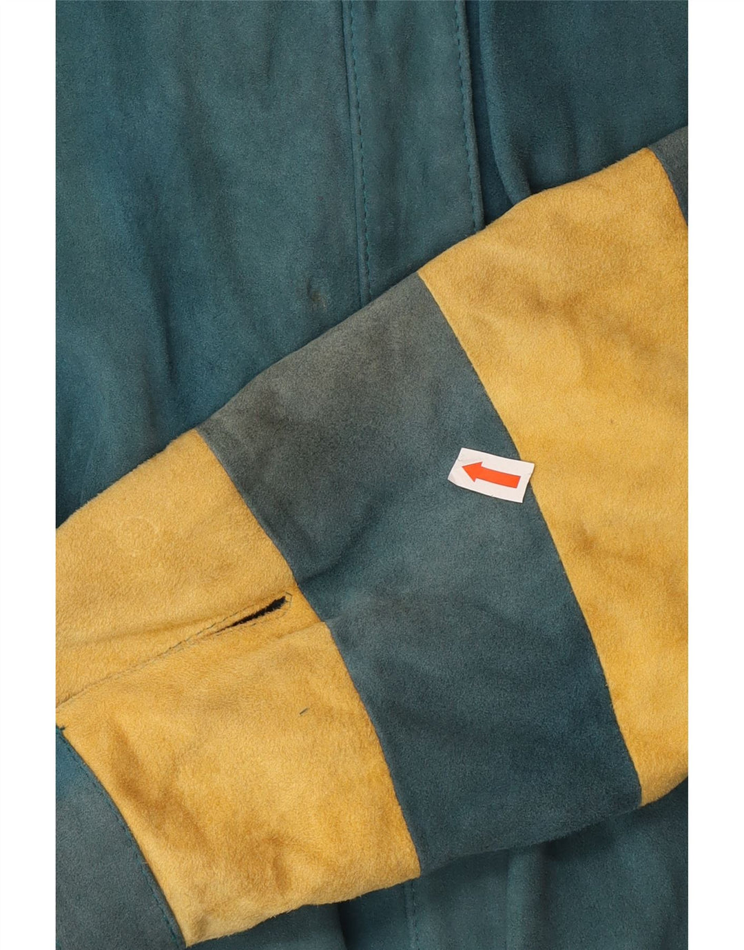 Giubbotto bomber vintage da donna EU 36 piccolo color verde