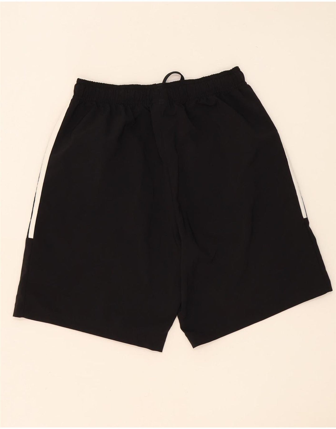 Pantaloncini sportivi da uomo Adidas medi neri in poliestere