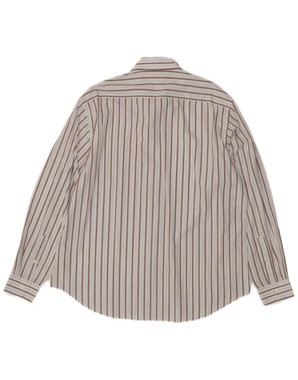 Camicia Uomo CARRERA XL Cotone Gessato Blu